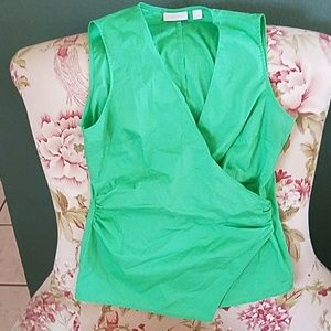 New York and Company faux wrap top